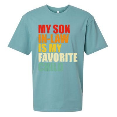 My Son In Law Is My Favorite Child Sueded Cloud Jersey T-Shirt