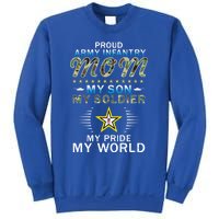 My Son Is A Soldier Hero Proud Army Infantry Mom Funny Gift Sweatshirt