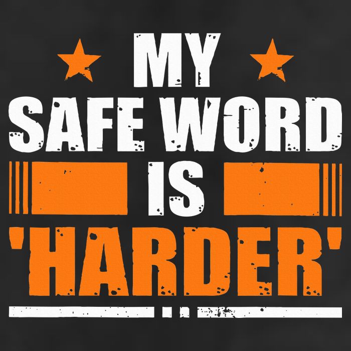 My Safeword Is Harder Inappropriate Microfiber Hand Towel