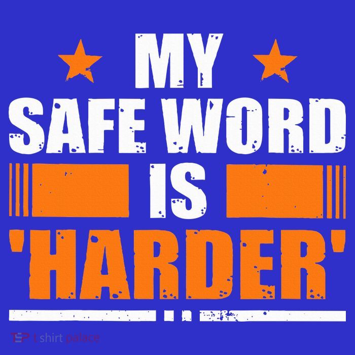 My Safeword Is Harder Inappropriate Pom Pom 12in Knit Beanie