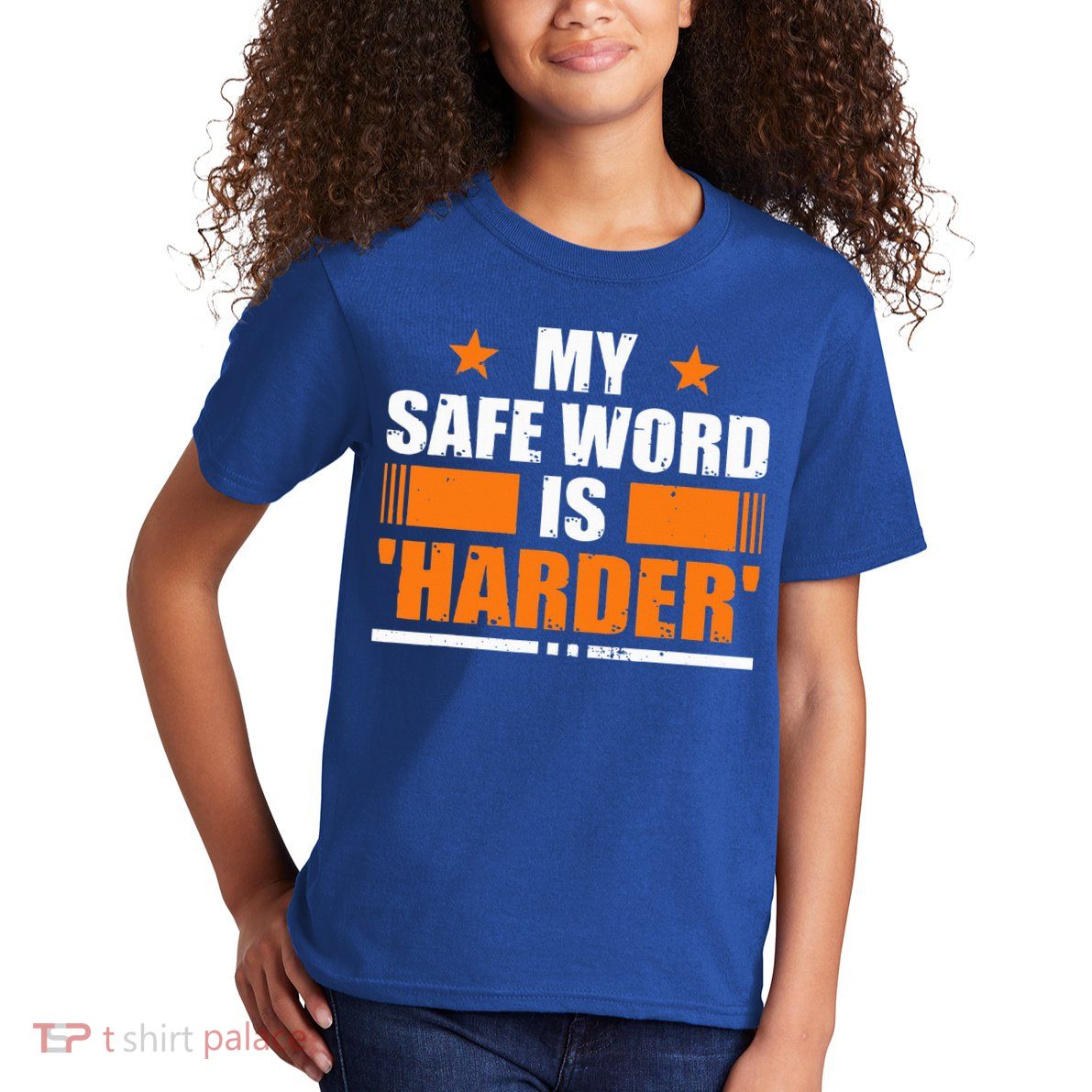 My Safeword Is Harder Inappropriate Kids T-Shirt