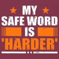 My Safeword Is Harder Inappropriate 16oz Travel Tumbler