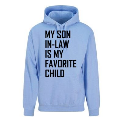 My Son In Law Is My Favorite Funny Family Gift Unisex Surf Hoodie