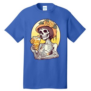 Momster Skeleton Ing Juice Funny Mom Mama Gift Tall T-Shirt