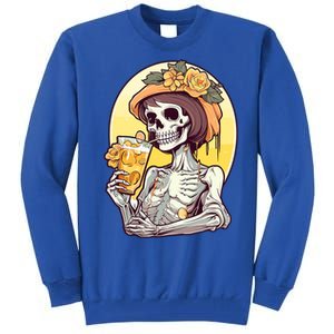 Momster Skeleton Ing Juice Funny Mom Mama Gift Tall Sweatshirt