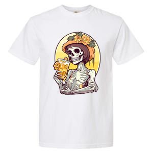 Momster Skeleton Ing Juice Funny Mom Mama Gift Garment-Dyed Heavyweight T-Shirt