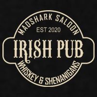 Madshark Saloon Irish Pub Whiskey & Shenanigans Ladies PosiCharge Tri-Blend Wicking Tank