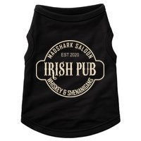 Madshark Saloon Irish Pub Whiskey & Shenanigans Doggie Tank