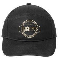 Madshark Saloon Irish Pub Whiskey & Shenanigans 7-Panel Snapback Hat