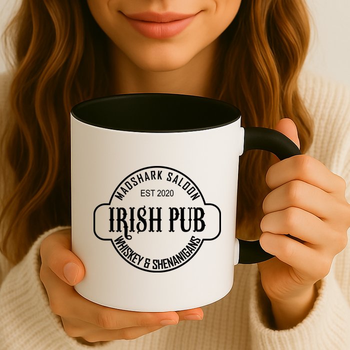 Madshark Saloon Irish Pub Whiskey & Shenanigans Mug