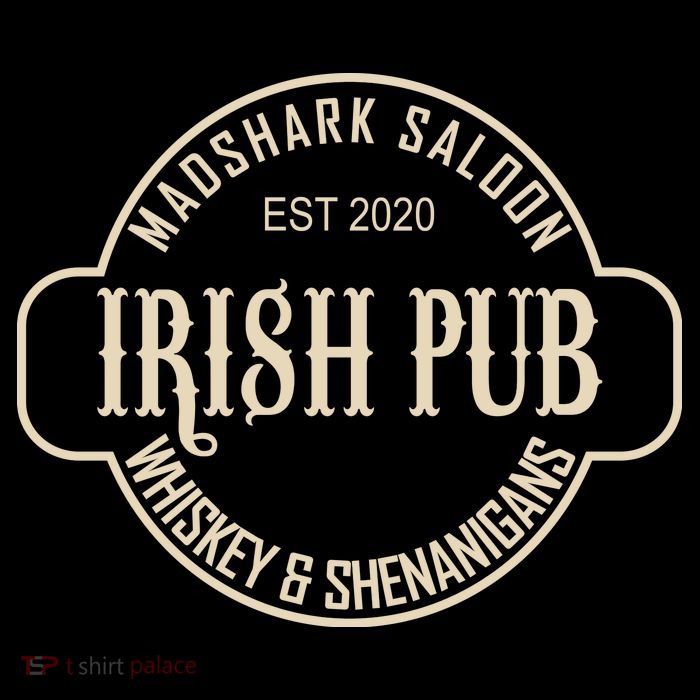 Madshark Saloon Irish Pub Whiskey & Shenanigans Youth Performance Sprint T-Shirt