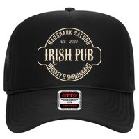 Madshark Saloon Irish Pub Whiskey & Shenanigans Hat