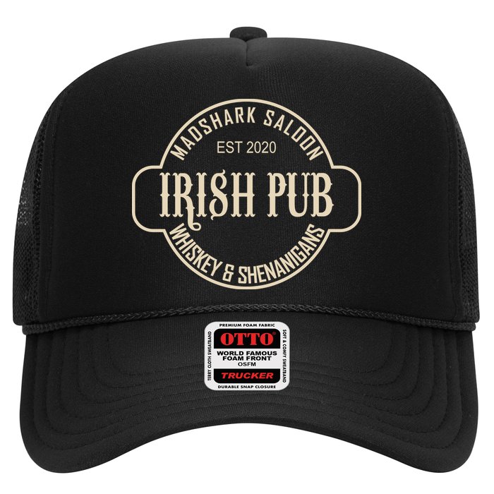 Madshark Saloon Irish Pub Whiskey & Shenanigans Hat