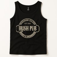 Madshark Saloon Irish Pub Whiskey & Shenanigans Tank Top