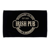 Madshark Saloon Irish Pub Whiskey & Shenanigans Microfiber Hand Towel
