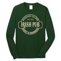 Madshark Saloon Irish Pub Whiskey & Shenanigans Long Sleeve Shirt