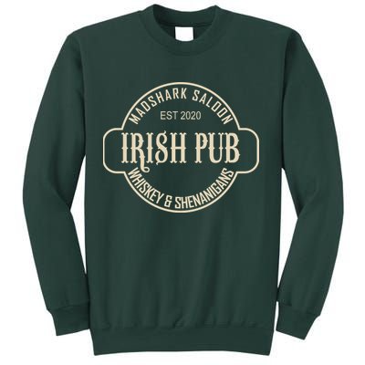 Madshark Saloon Irish Pub Whiskey & Shenanigans Sweatshirt