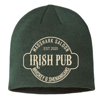 Madshark Saloon Irish Pub Whiskey & Shenanigans Sustainable Beanie