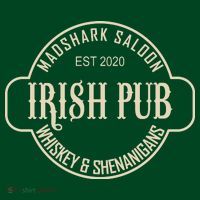 Madshark Saloon Irish Pub Whiskey & Shenanigans Sustainable Beanie