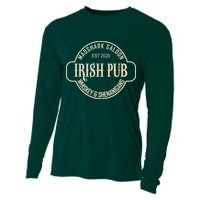 Madshark Saloon Irish Pub Whiskey & Shenanigans Cooling Performance Long Sleeve Crew