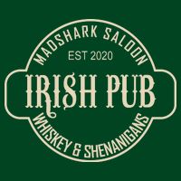 Madshark Saloon Irish Pub Whiskey & Shenanigans Cooling Performance Long Sleeve Crew