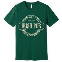 Madshark Saloon Irish Pub Whiskey & Shenanigans Premium T-Shirt