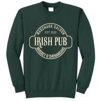 Madshark Saloon Irish Pub Whiskey & Shenanigans Tall Sweatshirt