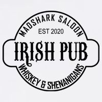 Madshark Saloon Irish Pub Whiskey & Shenanigans Garment-Dyed Sweatshirt