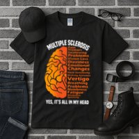 Multiple Sclerosis ItS All In My Head Tall T-Shirt
