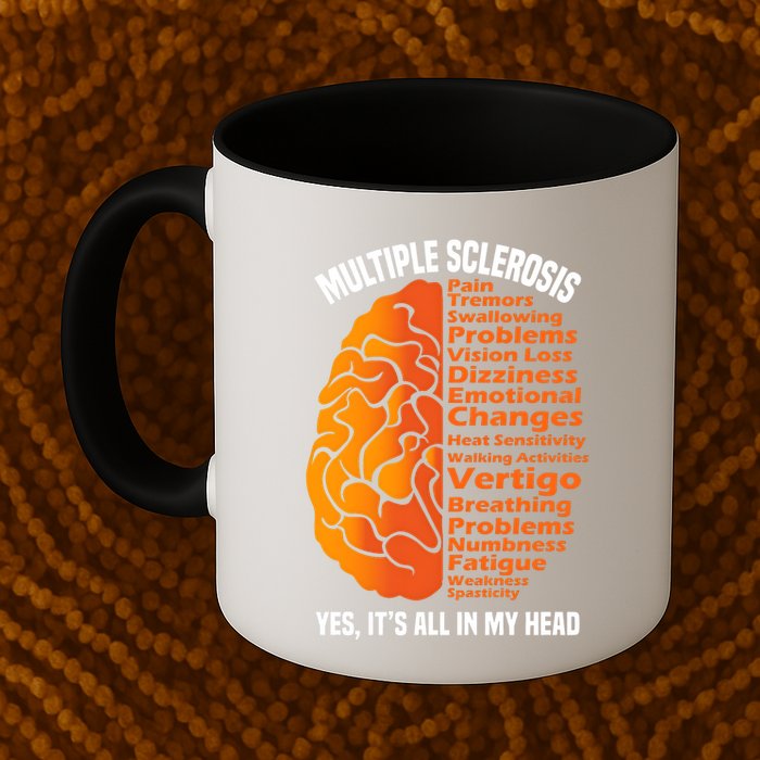 Multiple Sclerosis ItS All In My Head Mug