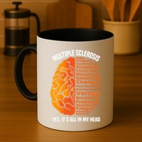 Multiple Sclerosis ItS All In My Head Mug