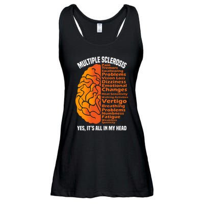 Multiple Sclerosis ItS All In My Head Ladies Essential Flowy Tank