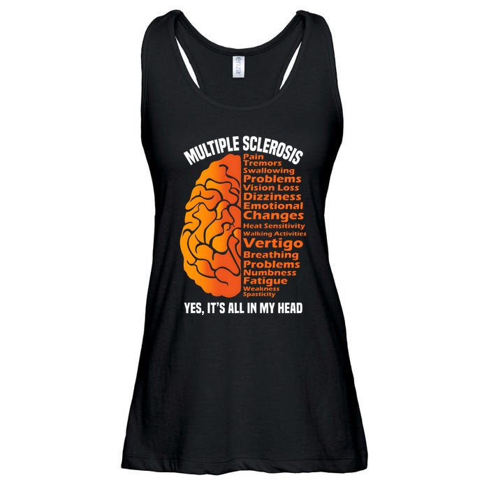 Multiple Sclerosis ItS All In My Head Ladies Essential Flowy Tank