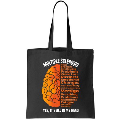 Multiple Sclerosis ItS All In My Head Bag