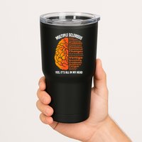 Multiple Sclerosis ItS All In My Head Tumbler