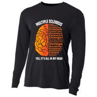 Multiple Sclerosis ItS All In My Head Cooling Performance Long Sleeve Crew