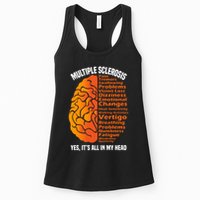 Multiple Sclerosis ItS All In My Head Womens Tank Top