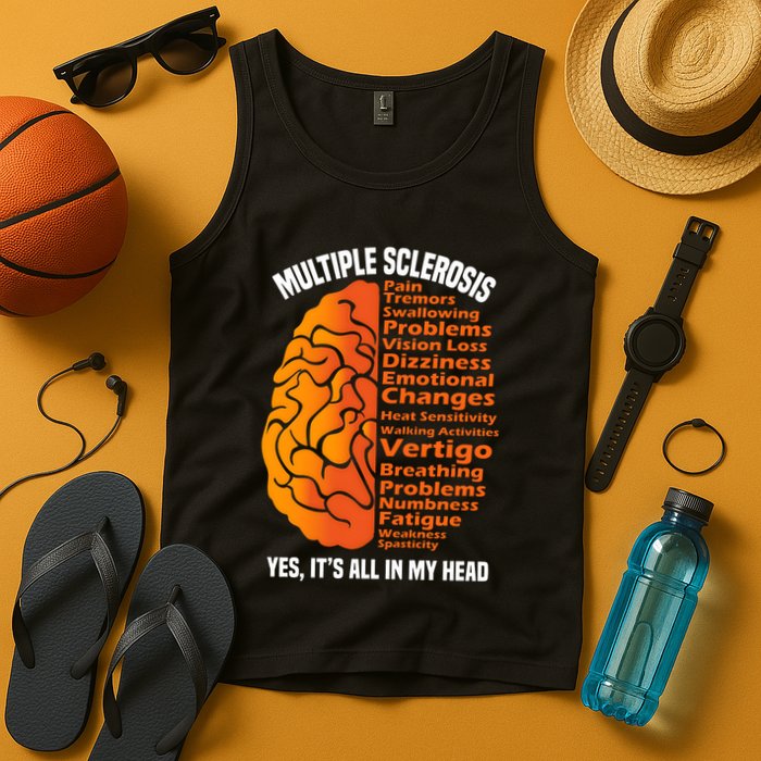Multiple Sclerosis ItS All In My Head Tank Top