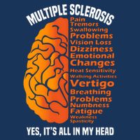 Multiple Sclerosis ItS All In My Head Infant Baby Jersey Bodysuit