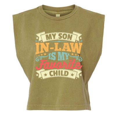 My Son In Law Is My Favorite Child Garment-Dyed Women's Muscle Tee