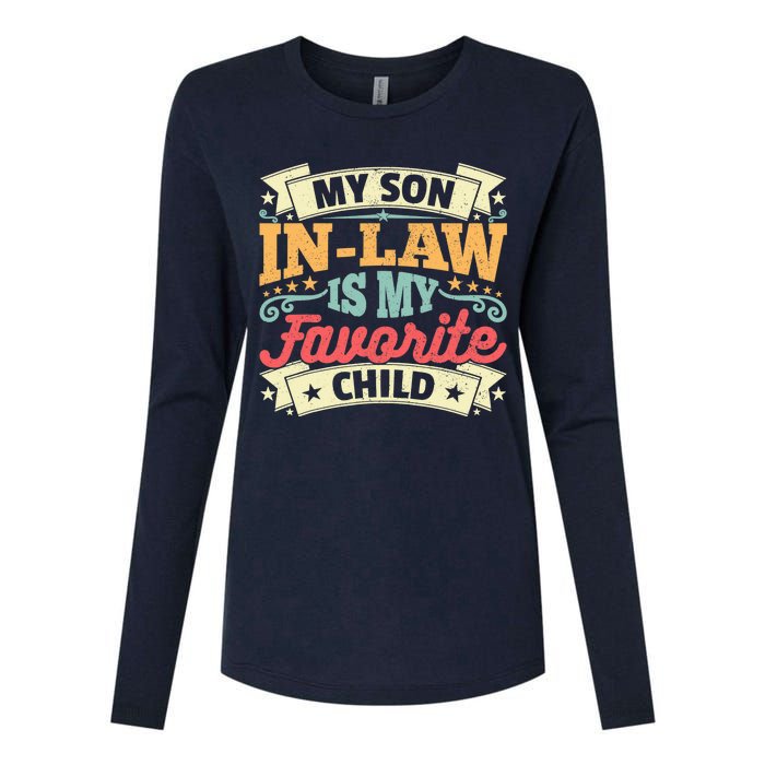 My Son In Law Is My Favorite Child Womens Cotton Relaxed Long Sleeve T-Shirt