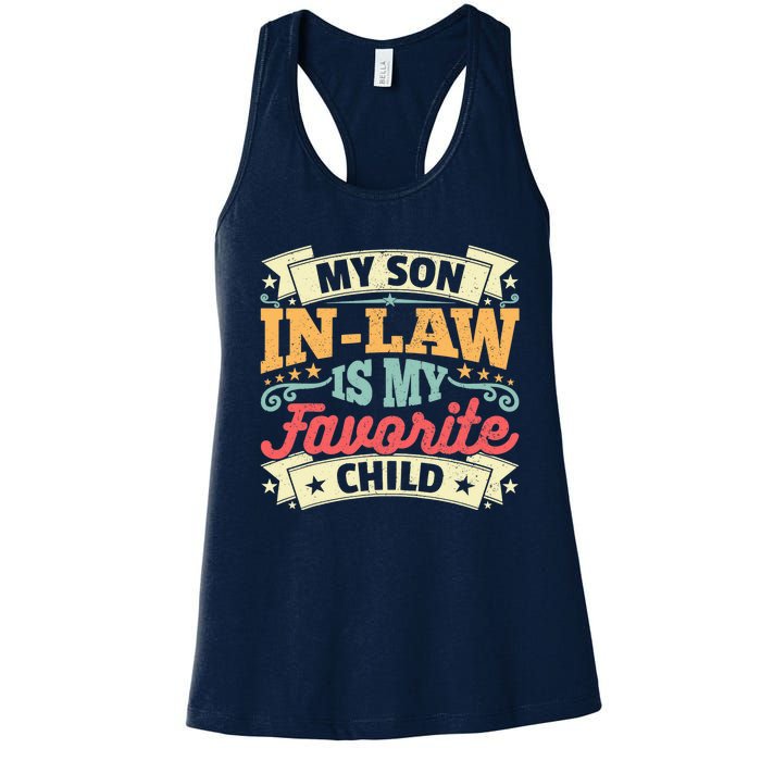 My Son In Law Is My Favorite Child Women's Racerback Tank