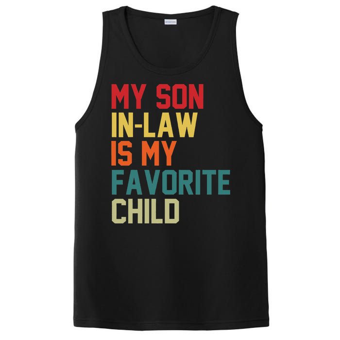 My SonInLaw Is My Favorite Child Family Humor Mother's Day PosiCharge Competitor Tank