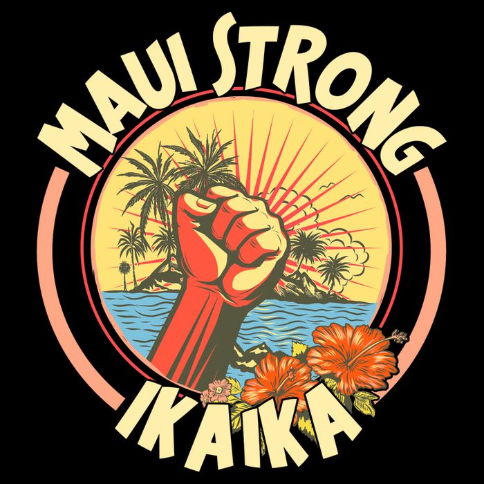 Maui Strong Ikaika Hawaii 7-Panel Snapback Hat