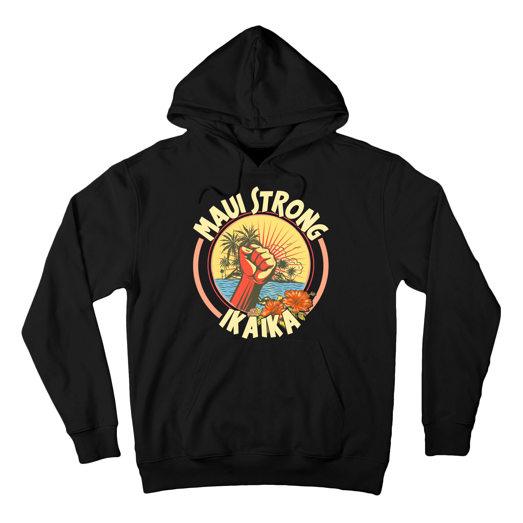 Maui Strong Ikaika Hawaii Tall Hoodie