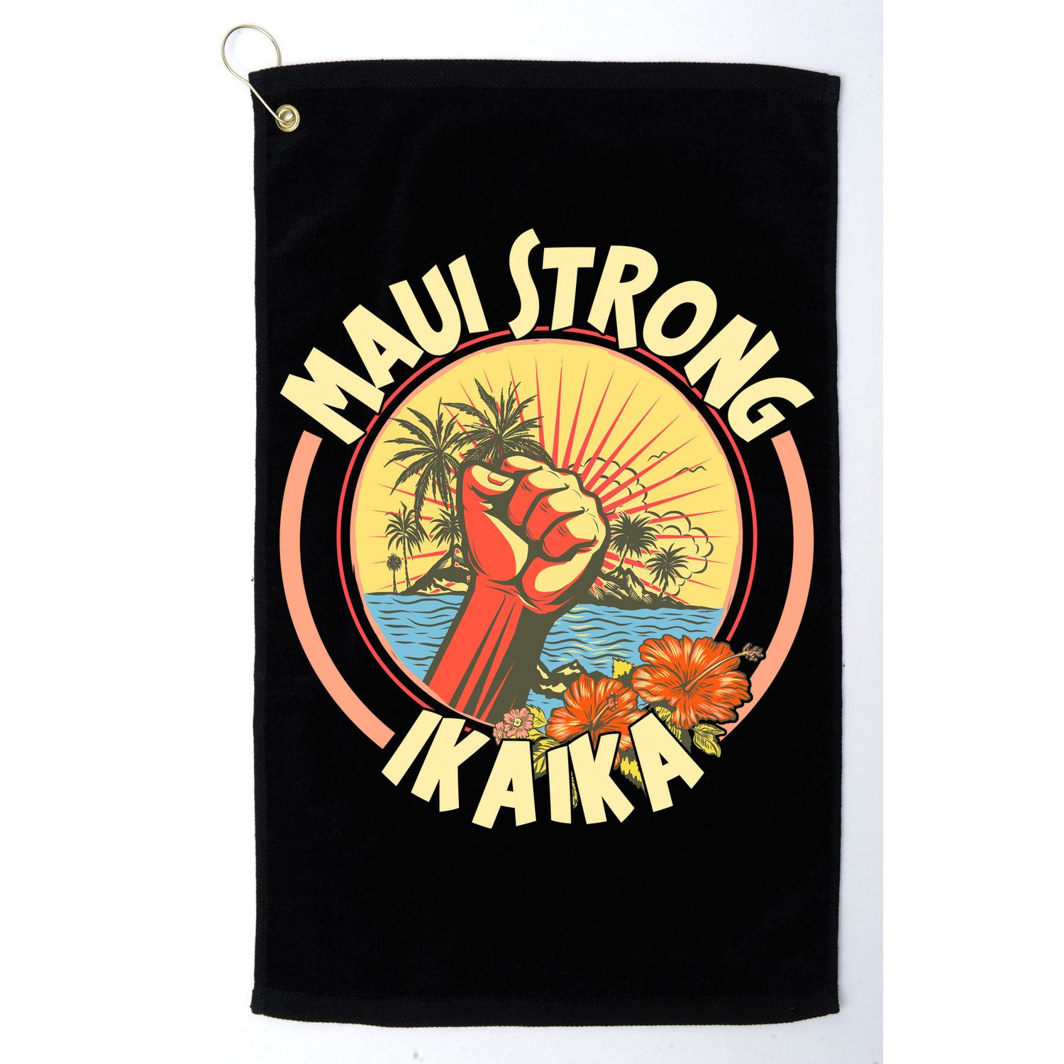 Maui Strong Ikaika Hawaii Golf Towel