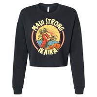 Maui Strong Ikaika Hawaii Cropped Pullover Crew