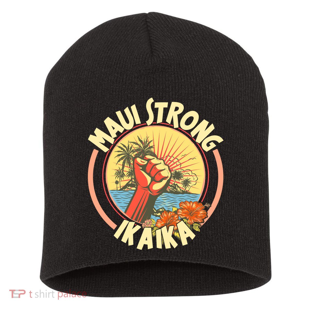 Maui Strong Ikaika Hawaii Short Acrylic Beanie