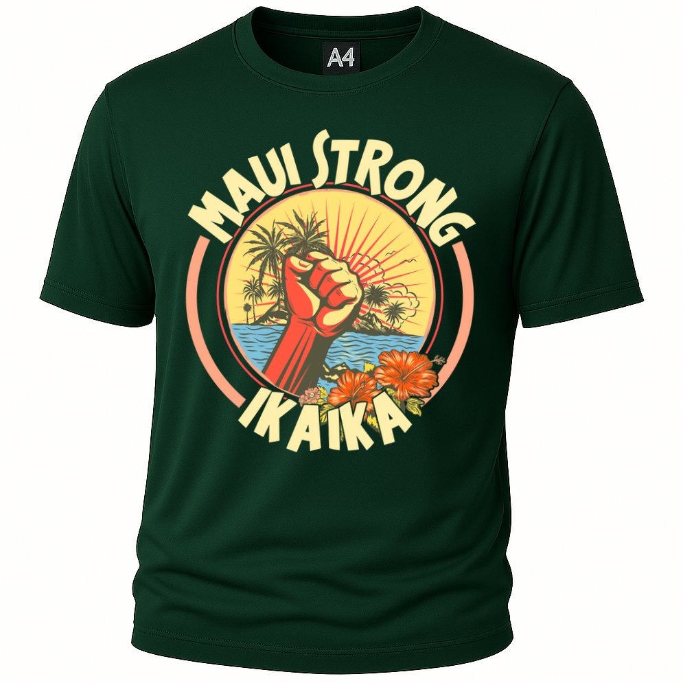 Maui Strong Ikaika Hawaii Cooling Performance Crew T-Shirt