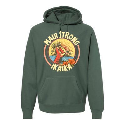 Maui Strong Ikaika Hawaii Premium Hoodie